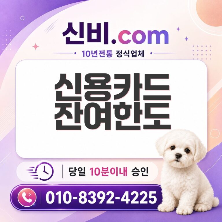 신용카드 잔여한도