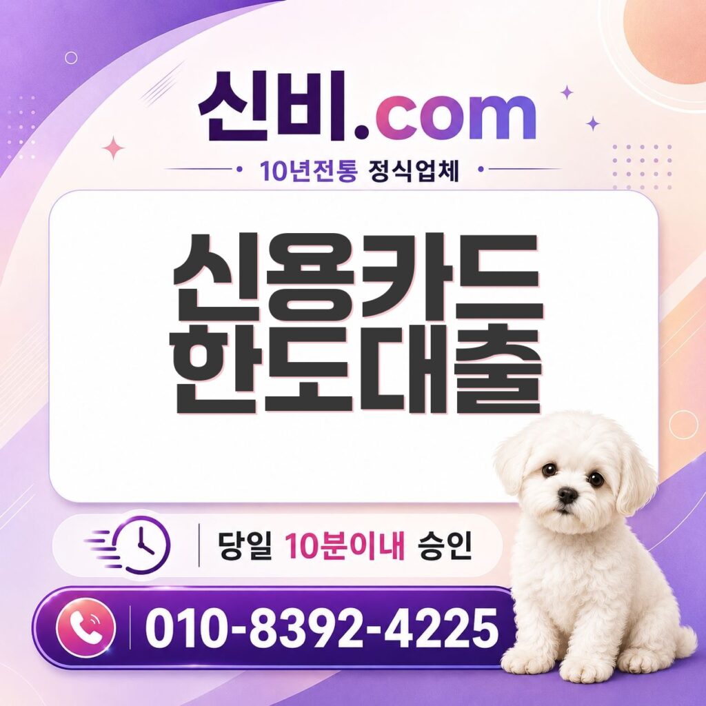 신용카드한도대출